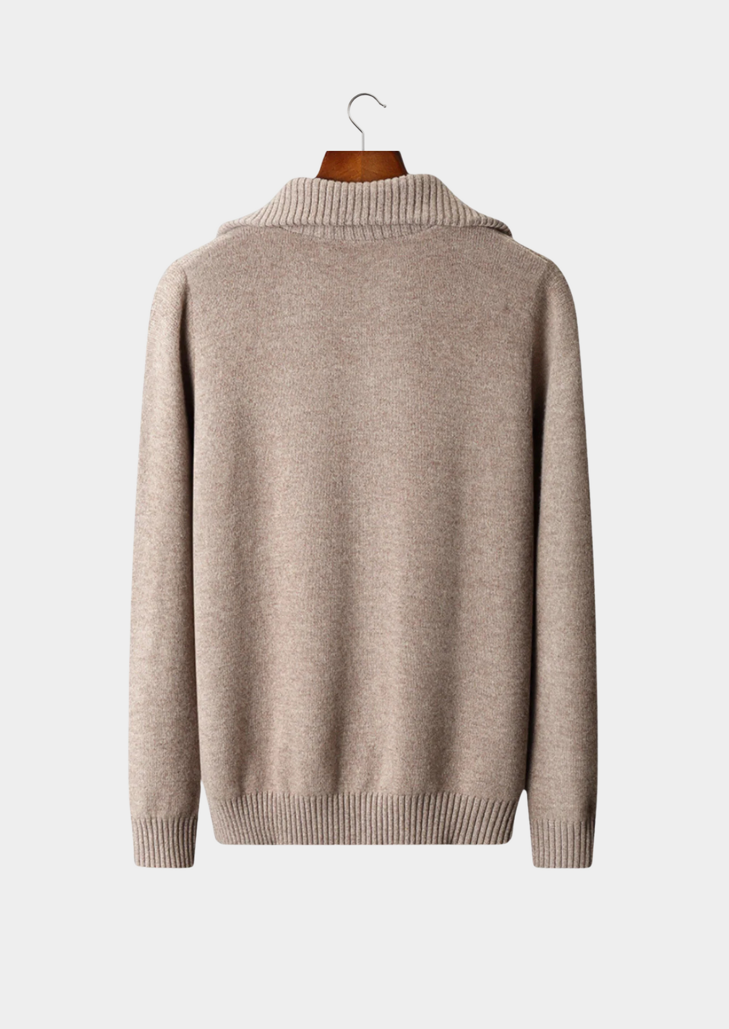 Men's Extra-Fine Merino Wool Half-Zip Sweater – ASCENDARY®