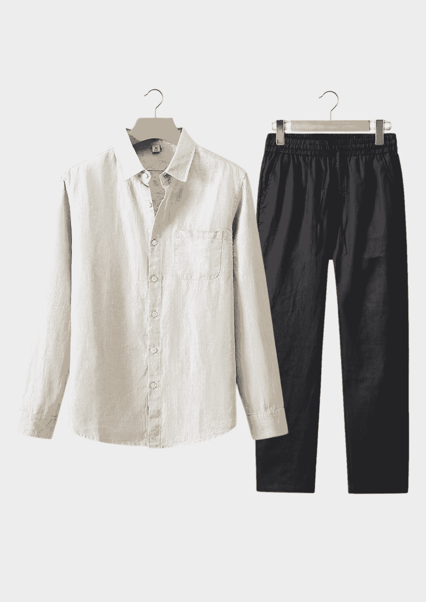 DOLCEVITA LONGSLEEVE SUMMER SET - BEIGE/BLACK