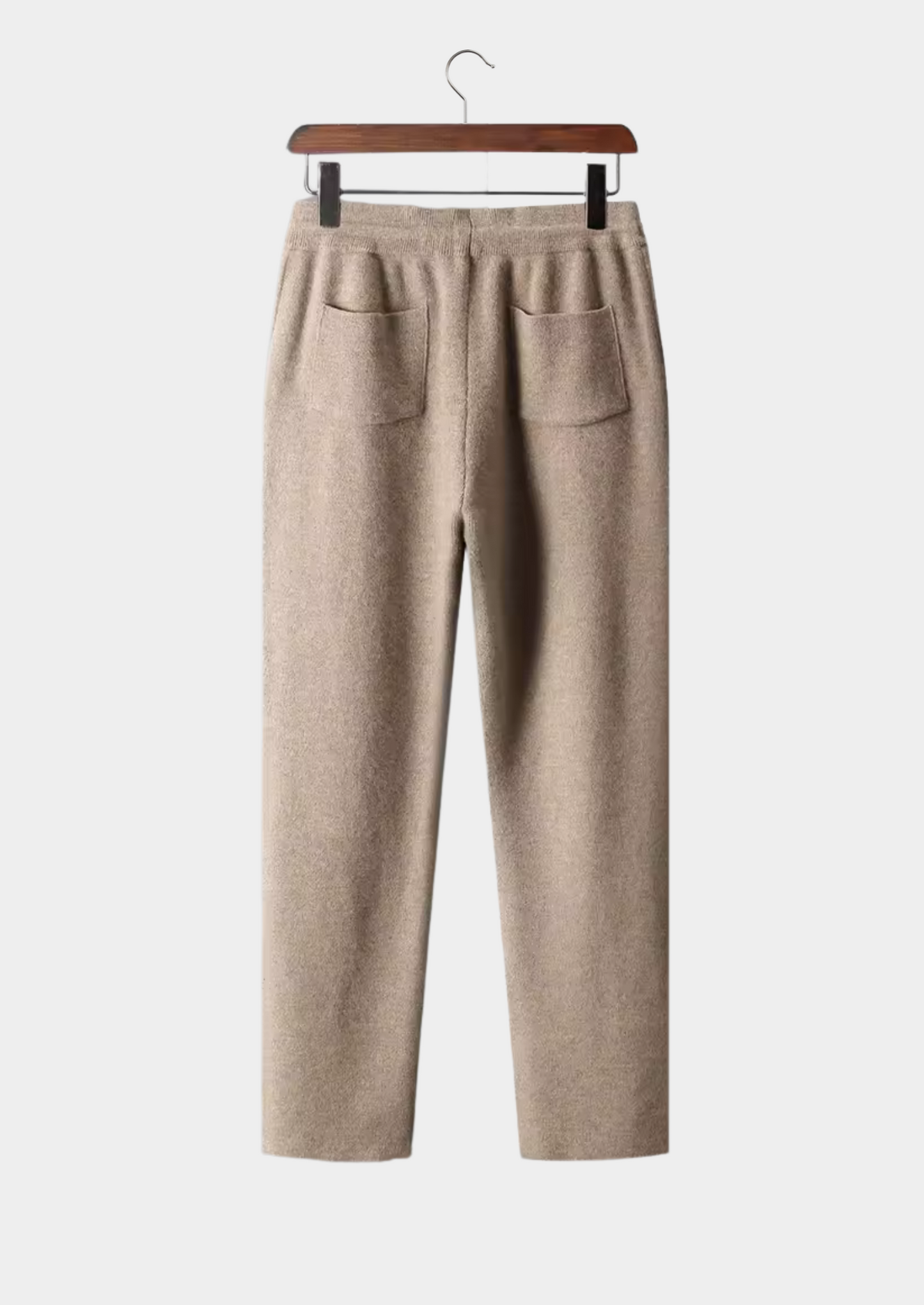 Men's Extra-Fine Merino Wool Leisure Trousers – Tailored Fit – ASCENDARY®