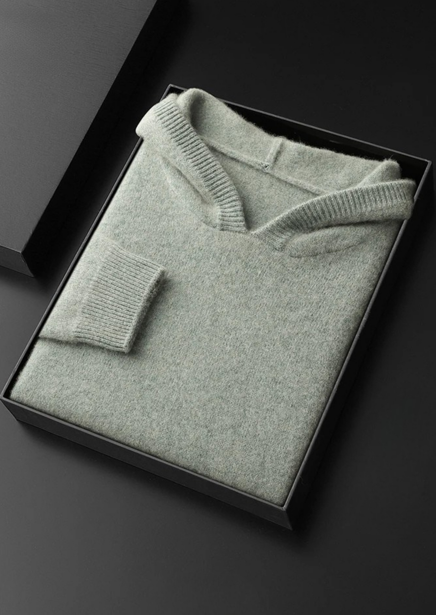 100% Cashmere Leisure Hoodie – Cloud-Soft | Eczema-Friendly | ASCENDARY®