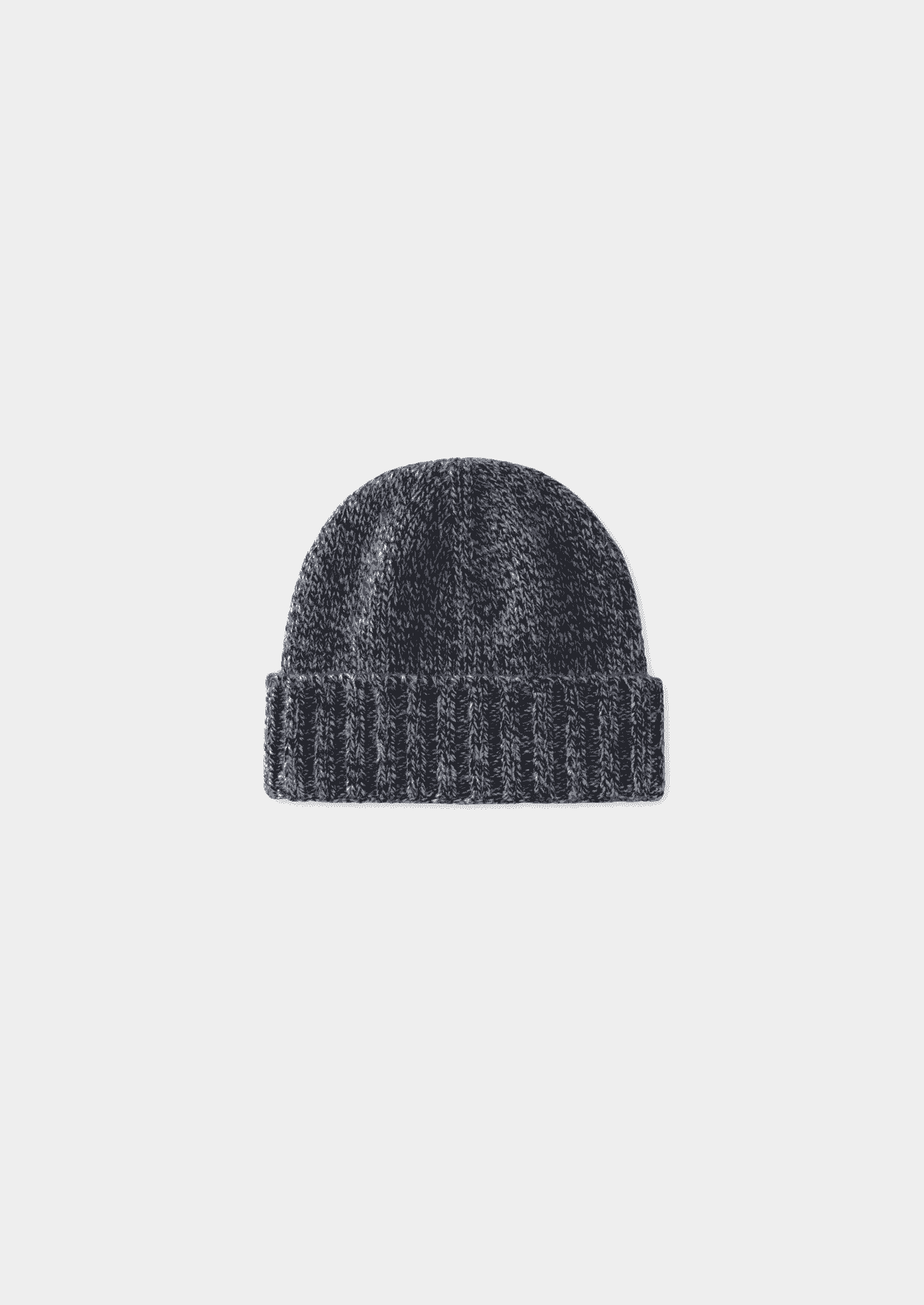 CHARCOAL HEATHER CASHMERE WINTERTIME BEANIE
