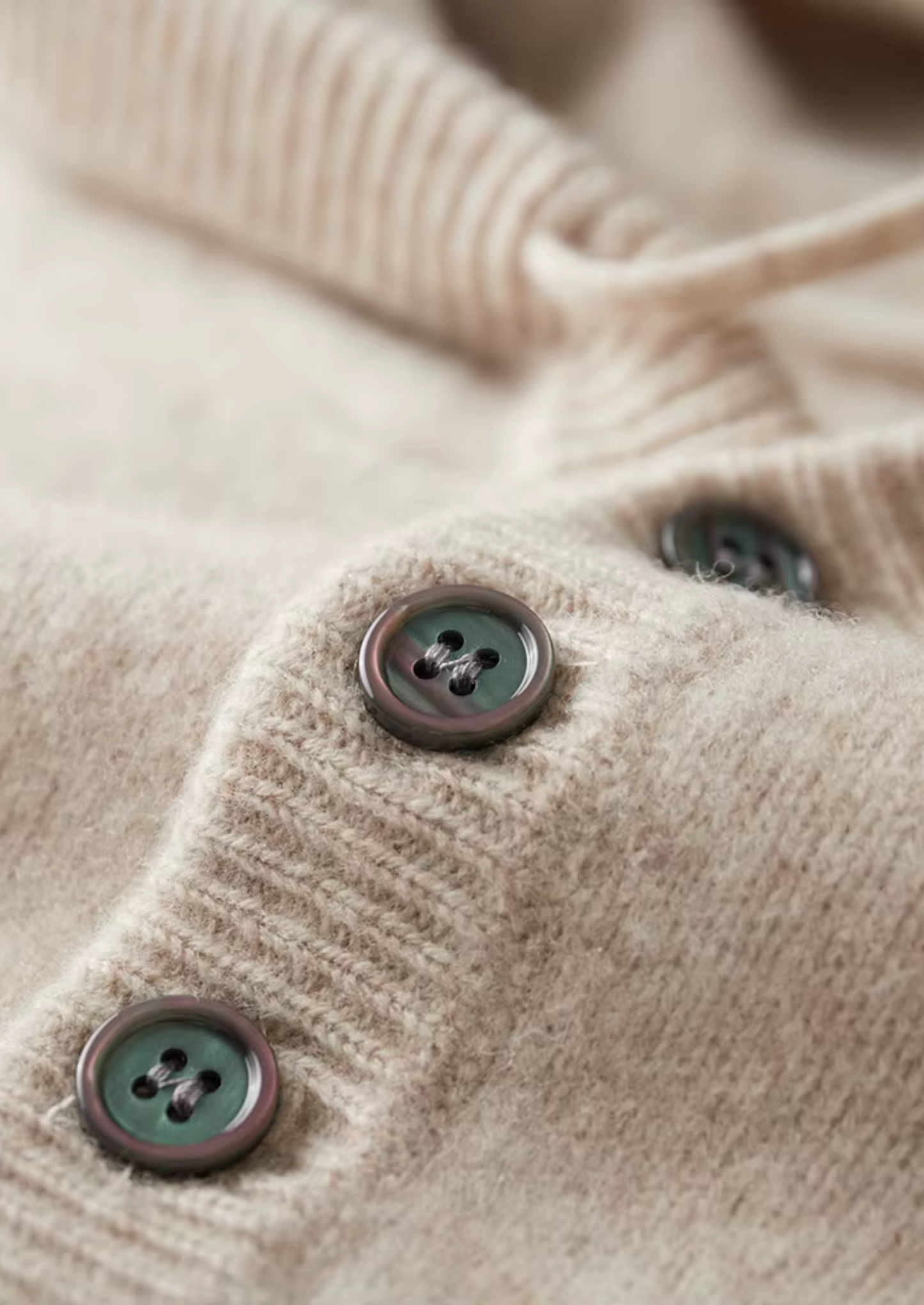 Men's Extra-Fine Merino Wool Button Hoodie – ASCENDARY®