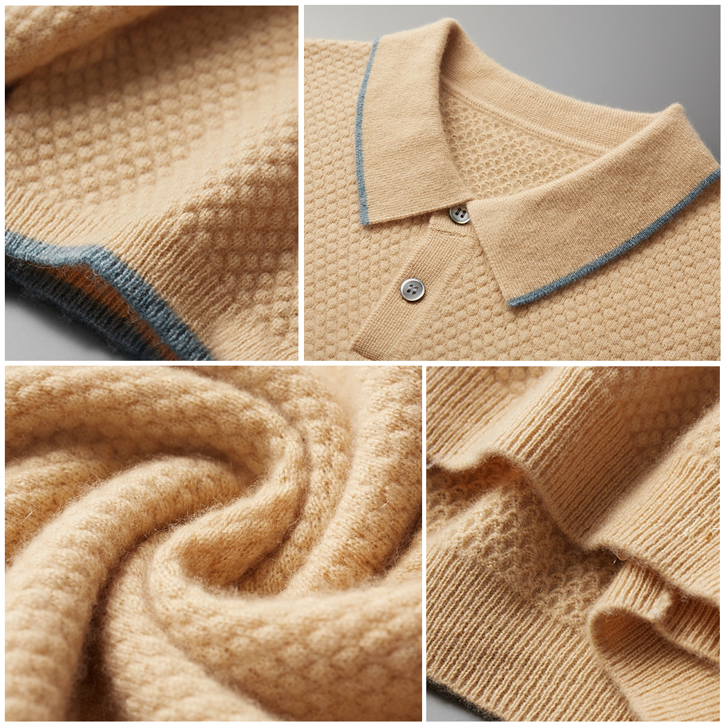 Mykonos Classic Polo – Premium Cotton Piqué | Skin-Gentle | ASCENDARY®