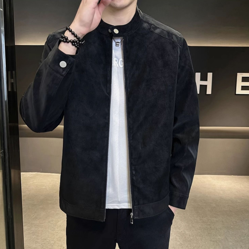 Suede Leather Jacket – Premium | ASCENDARY®