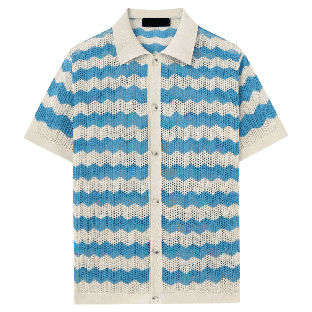 Capri Knitted Button Shirt – ASCENDARY®