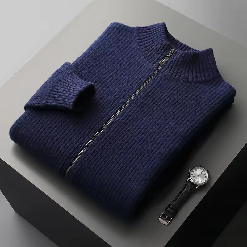 100% Cashmere Ribbed Vest – Hypoallergenic | Textured Luxury Layer | ASCENDARY®