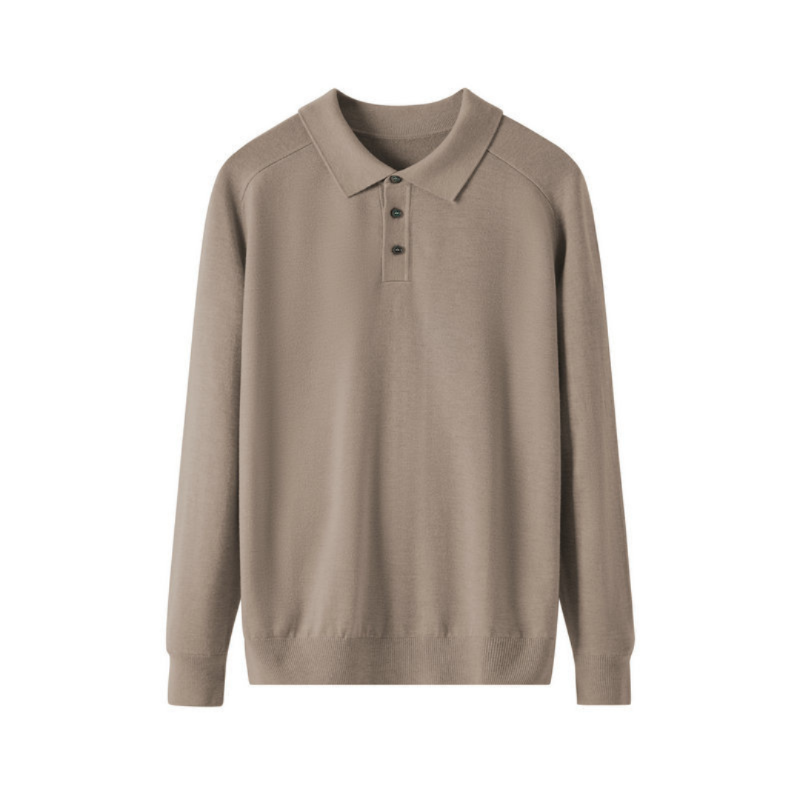 100% Premium Wool Polo – Hypoallergenic | Skin-Gentle | ASCENDARY®