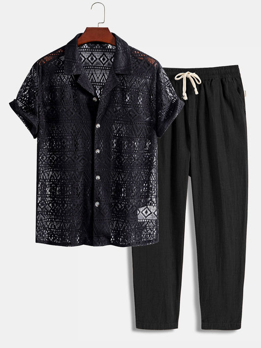 Sucre Short-Sleeved Set – Skin-Soft | Breathable | ASCENDARY®