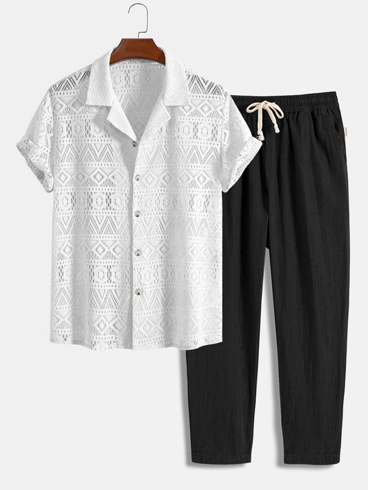 Sucre Short-Sleeved Set – Skin-Soft | Breathable | ASCENDARY®