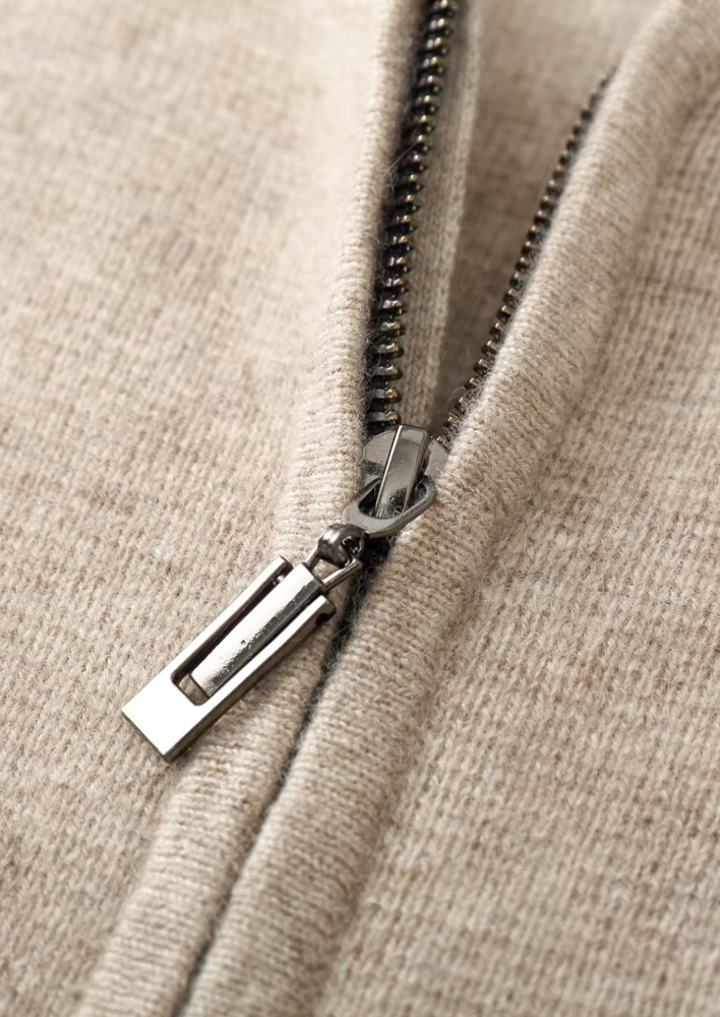 Men's Extra-Fine Merino Wool Zip-Up Hoodie – Slim Fit – ASCENDARY®
