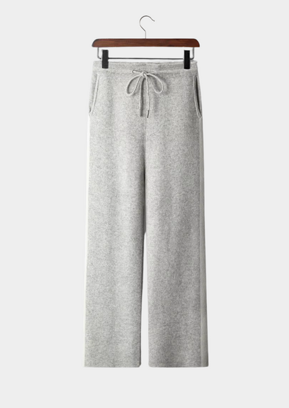 Men's Extra-Fine Merino Wool Wide-Leg Leisure Trousers – ASCENDARY®