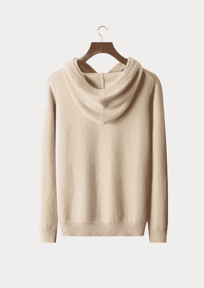 Men's 100% Cashmere Leisure Hoodie – Luxury Knitwear – ASCENDARY®