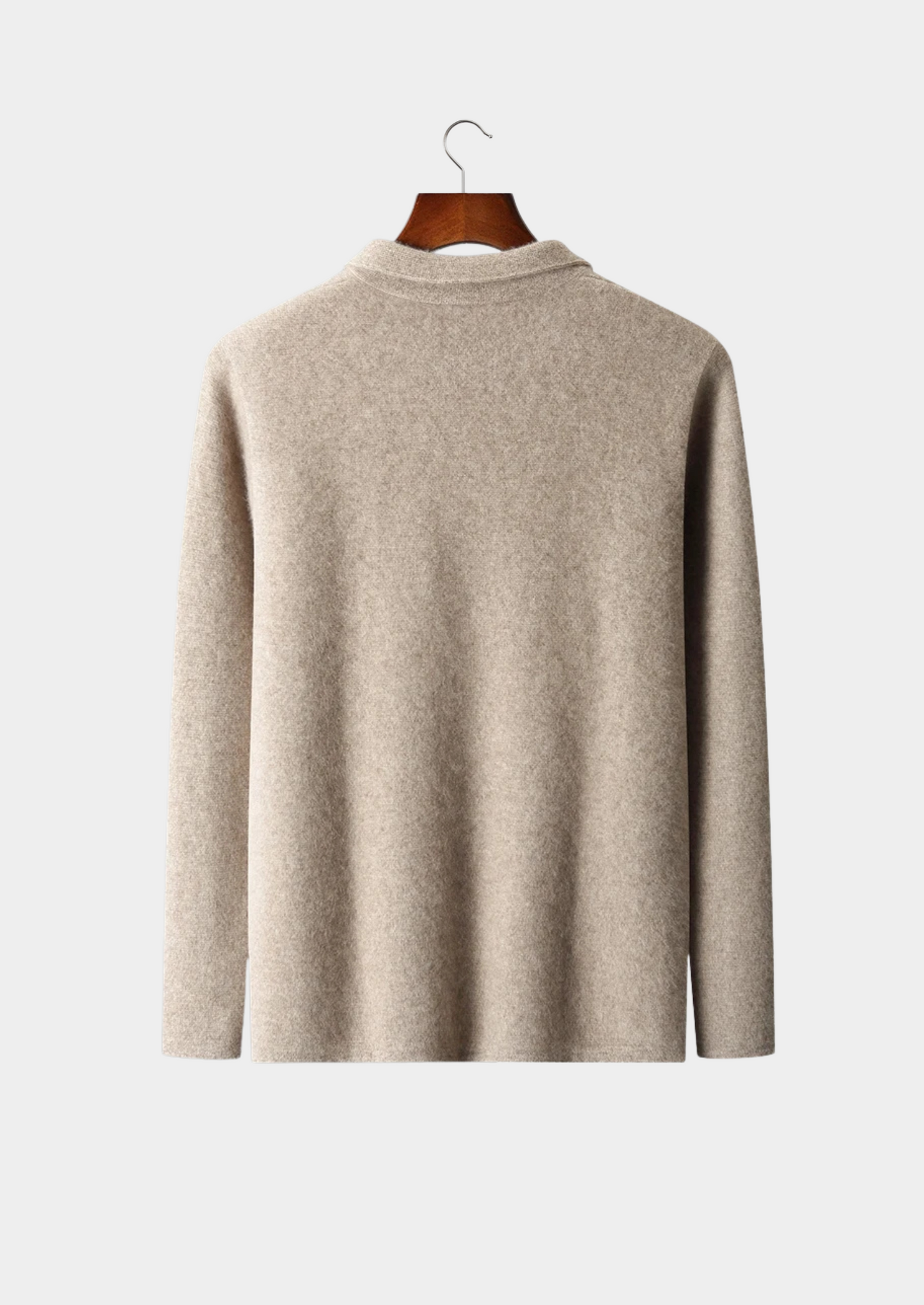 Men's 100% Cashmere Zip-Through Cardigan – Luxury Knitwear – ASCENDARY®