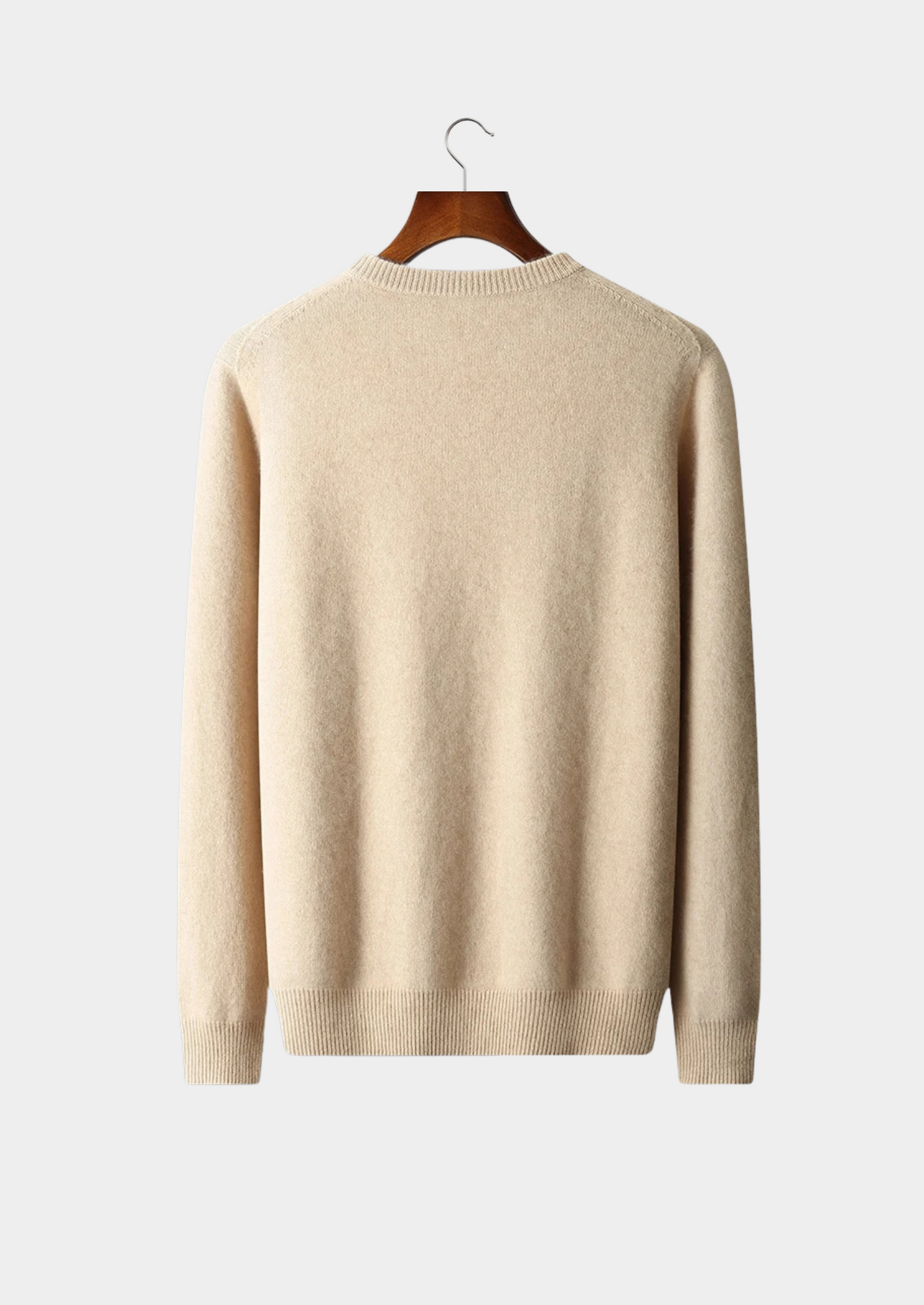 Men's Extra-Fine Merino Wool Crewneck Sweater – Classic Fit – ASCENDARY®