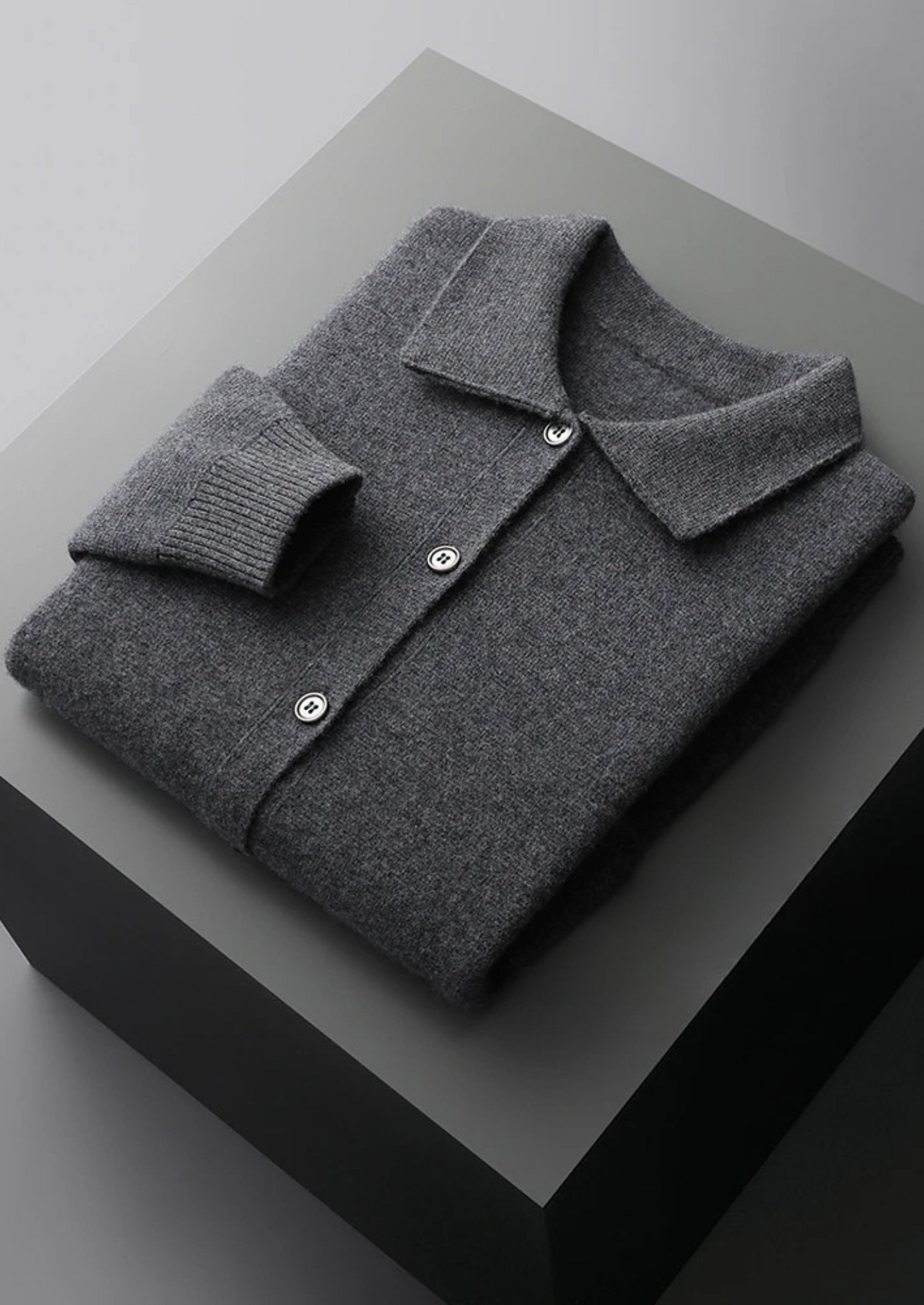Men's Extra-Fine Merino Wool Button Overshirt – Honey Mustard – ASCENDARY®