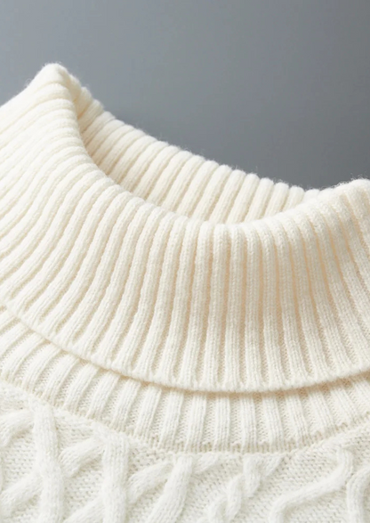 Men's Extra-Fine Merino Wool Heavyweight Rollneck – Winter Knitwear – ASCENDARY®