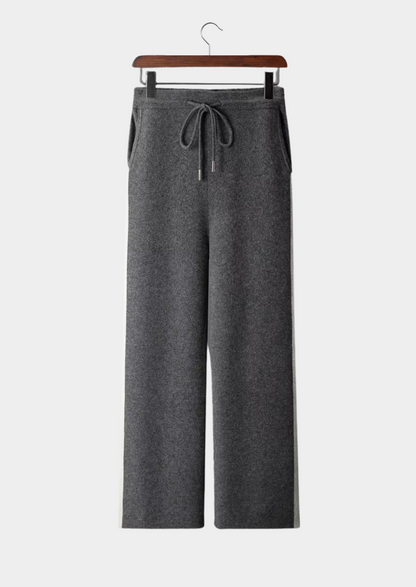 Men's Extra-Fine Merino Wool Wide-Leg Leisure Trousers – ASCENDARY®