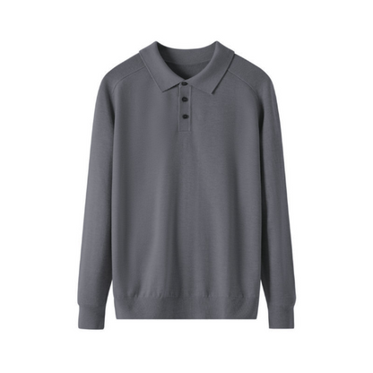 100% Premium Wool Polo – Hypoallergenic | Skin-Gentle | ASCENDARY®