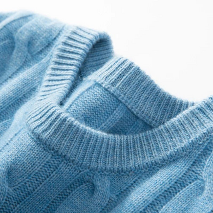 100% Cashmere Classic Sweater – ASCENDARY®