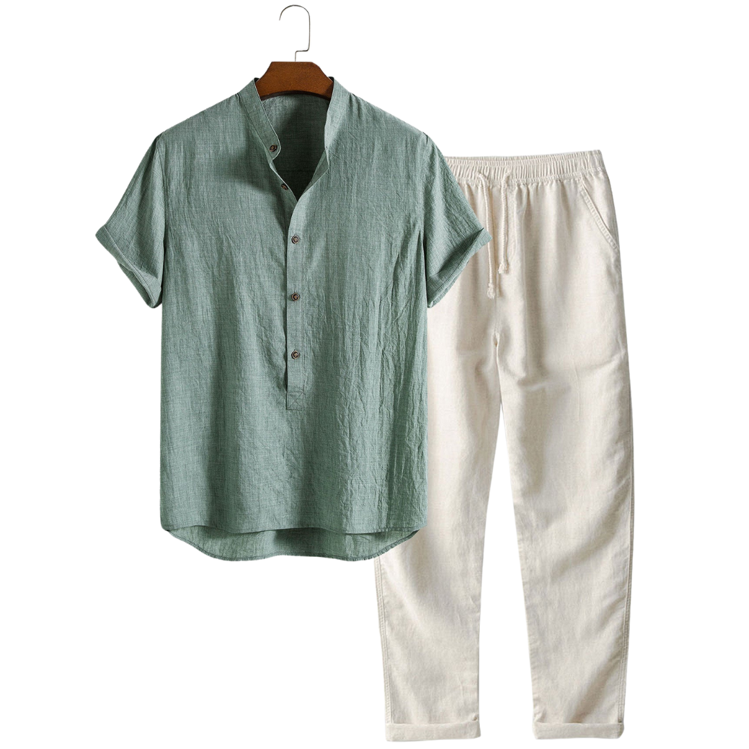 Dominica Short-Sleeved Set – Skin-Soft | Breathable | ASCENDARY®