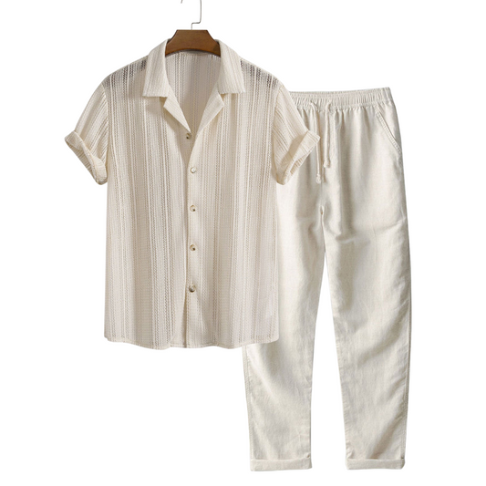 Suva Short-Sleeved Set – Skin-Soft | Breathable | ASCENDARY®
