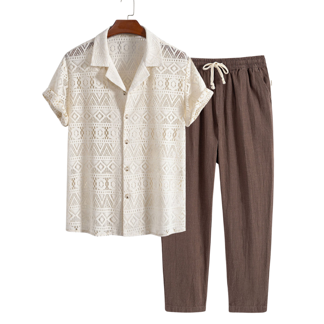 Sucre Short-Sleeved Set – Skin-Soft | Breathable | ASCENDARY®