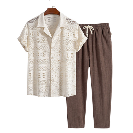 Sucre Short-Sleeved Set – Skin-Soft | Breathable | ASCENDARY®