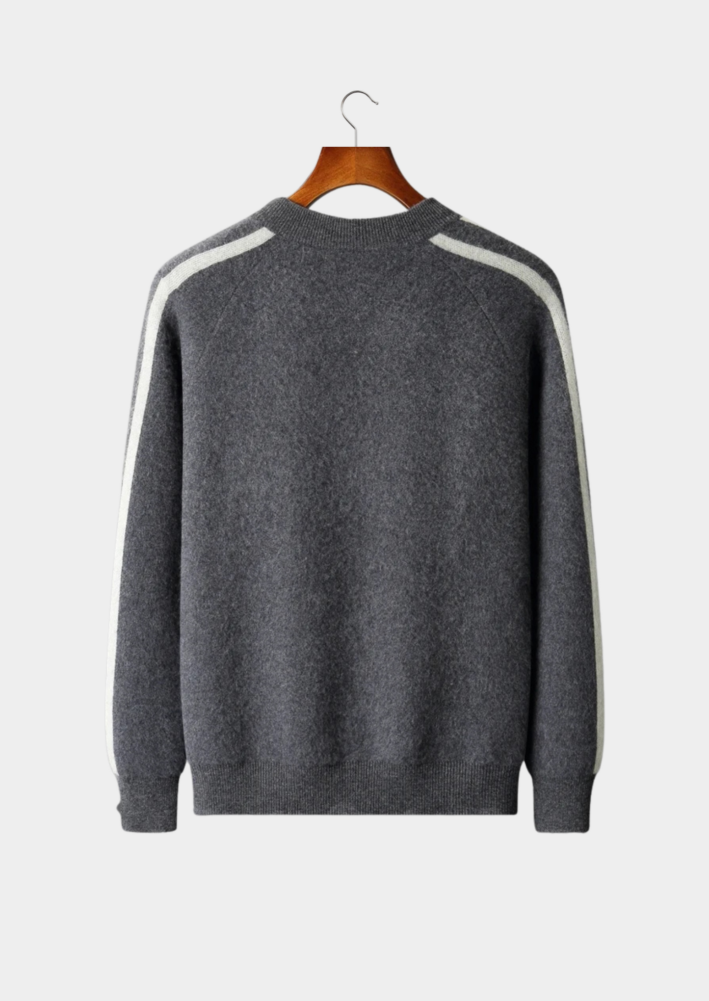 Men's Extra-Fine Merino Wool Striped Cardigan – ASCENDARY®