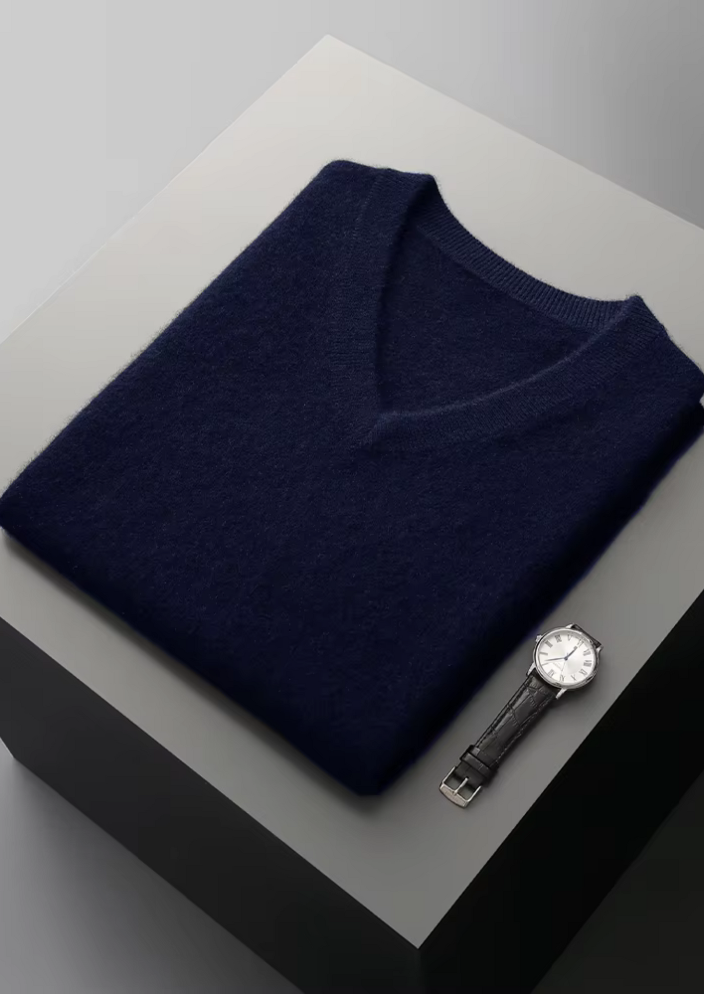 Men's Extra-Fine Merino Wool V-Neck Vest – ASCENDARY®