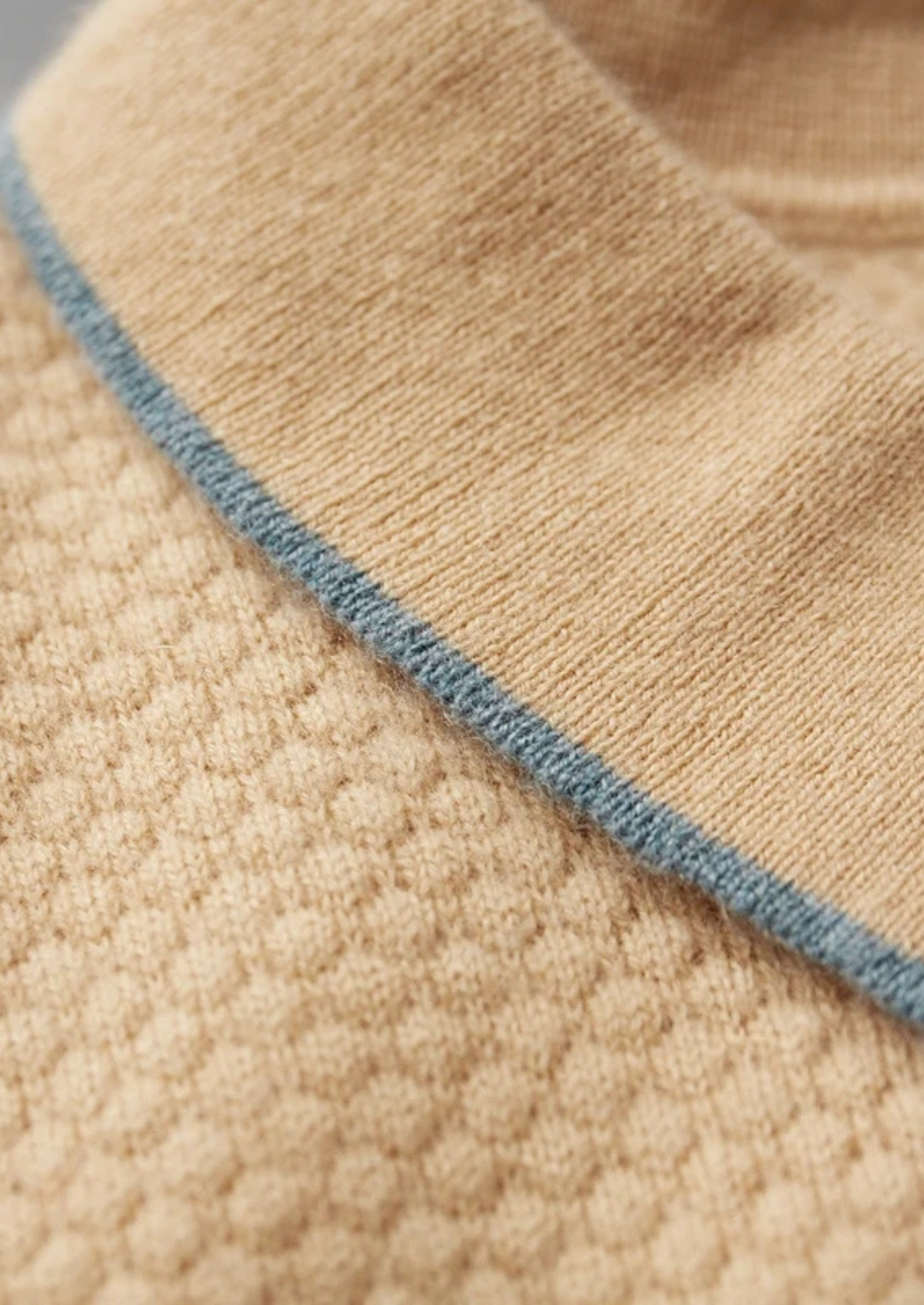 Men's 100% Cashmere Two-Tone Polo Shirt – Luxury Knitwear – ASCENDARY®