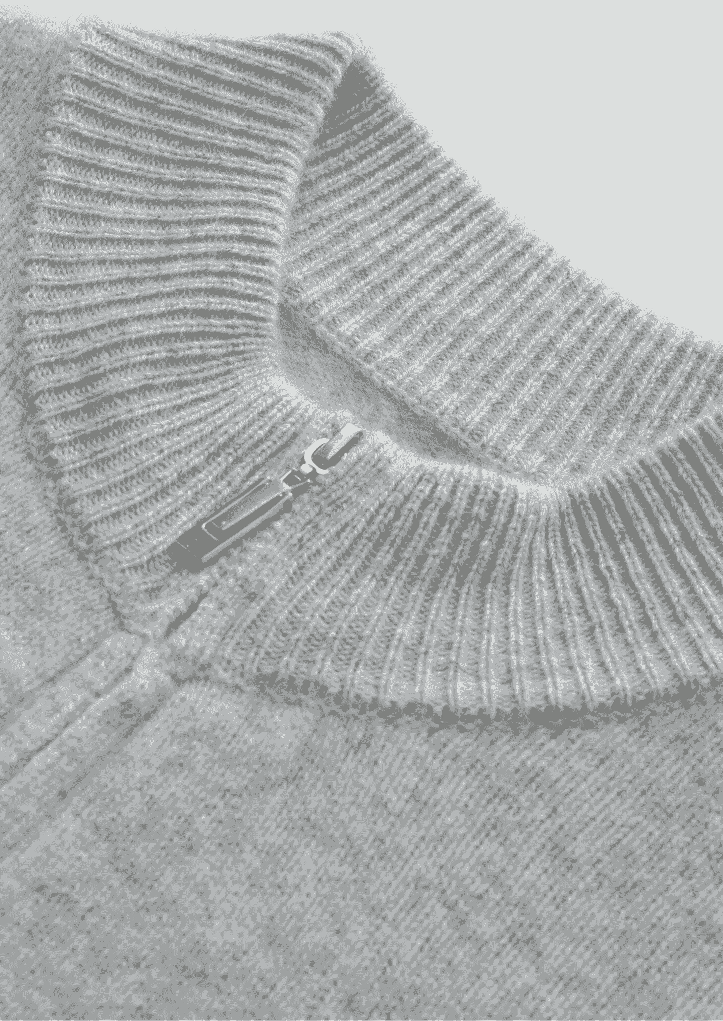 PURE EXTRA-FINE MERINO WOOL LUZZO SET - LIGHT GRAY