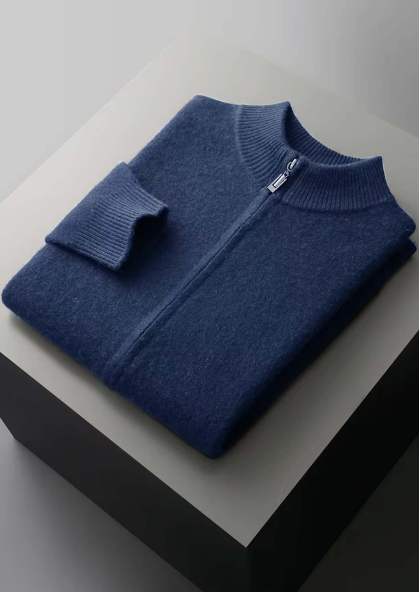 Men's Extra-Fine Merino Wool Zip-Through Cardigan – ASCENDARY®