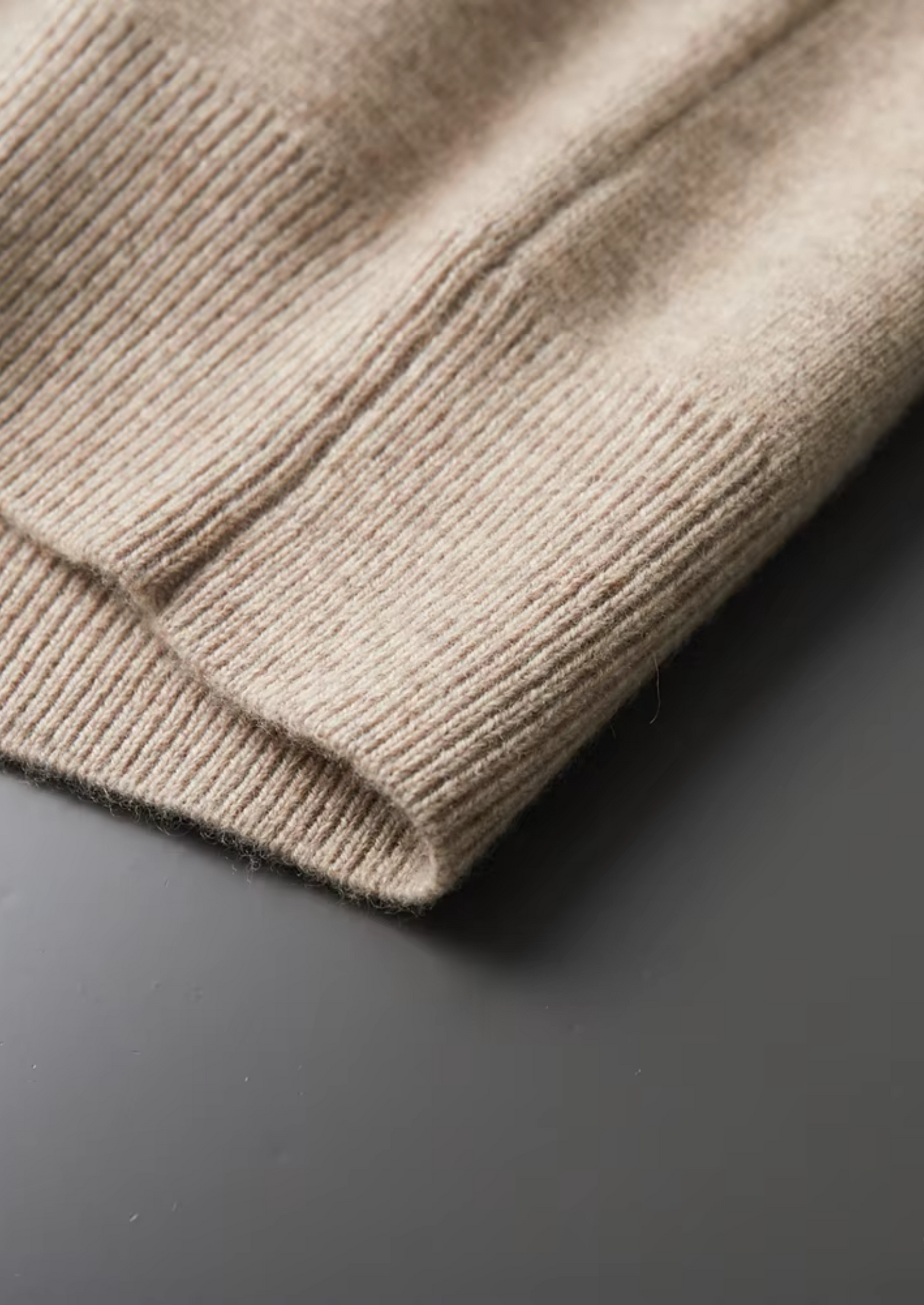 Men's Extra-Fine Merino Wool Zip Polo Cardigan – ASCENDARY®