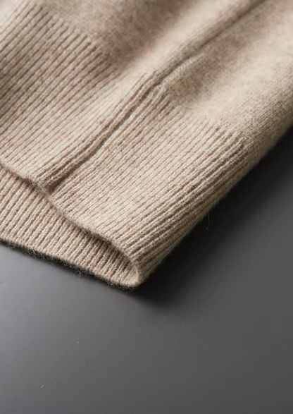 Men's Extra-Fine Merino Wool Zip Polo Cardigan – ASCENDARY®