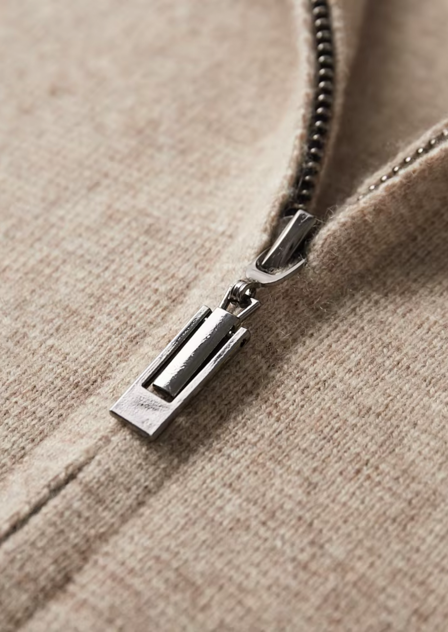 Men's Extra-Fine Merino Wool Zip Polo Cardigan – ASCENDARY®
