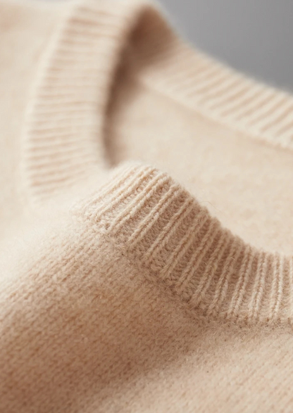 Men's Extra-Fine Merino Wool Crewneck Sweater – Classic Fit – ASCENDARY®