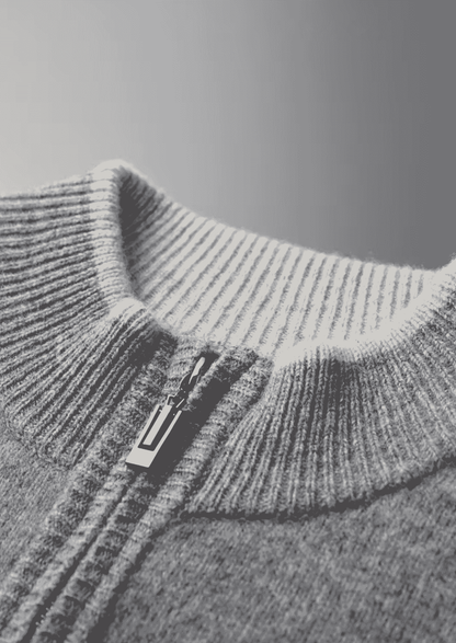 PURE EXTRA-FINE MERINO WOOL TWO TONE SET