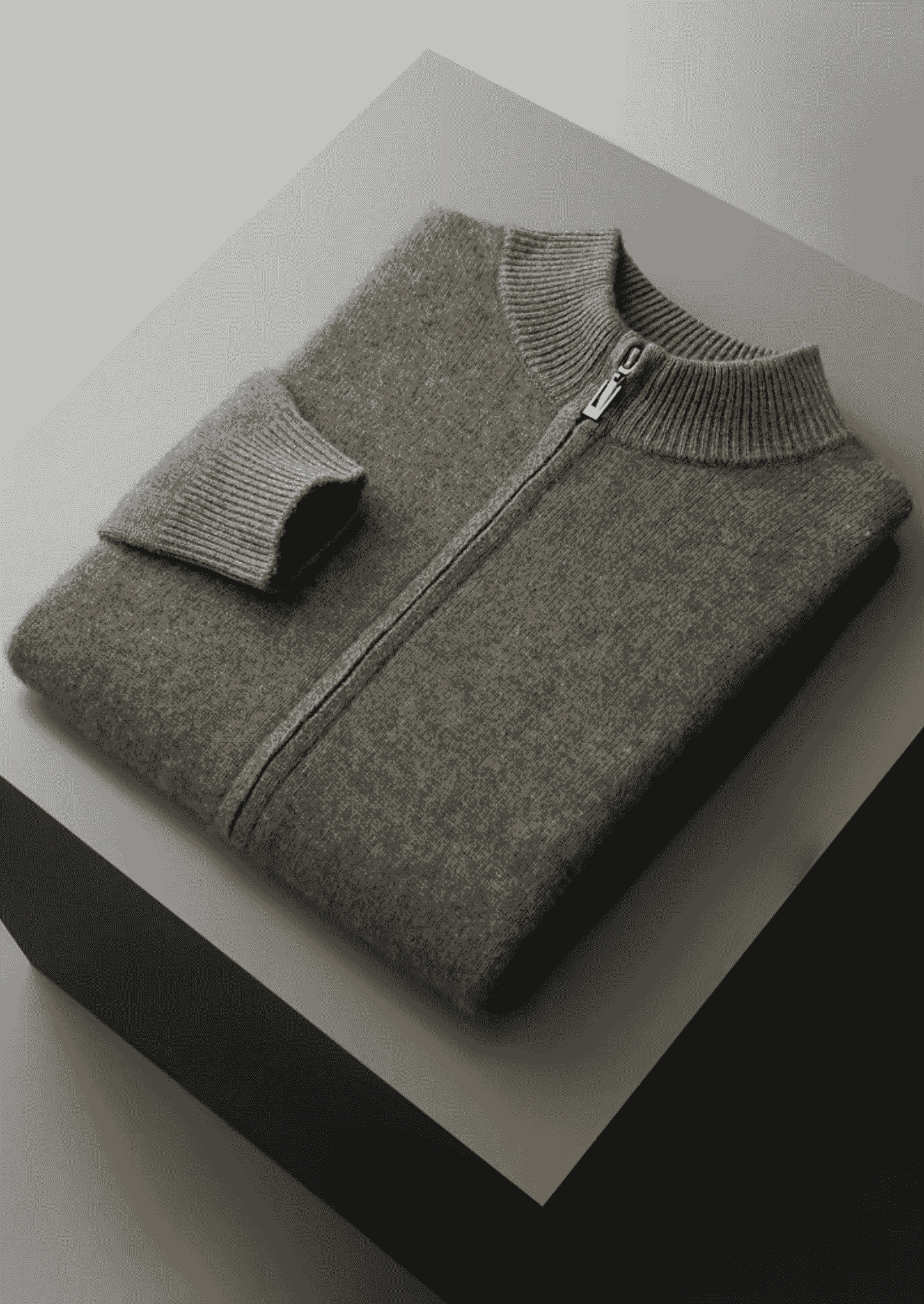 Men's Extra-Fine Merino Wool Zip-Through Cardigan – ASCENDARY®