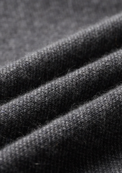 PREMIUM CASHMERE JACQUARD ZIP CARDIGAN