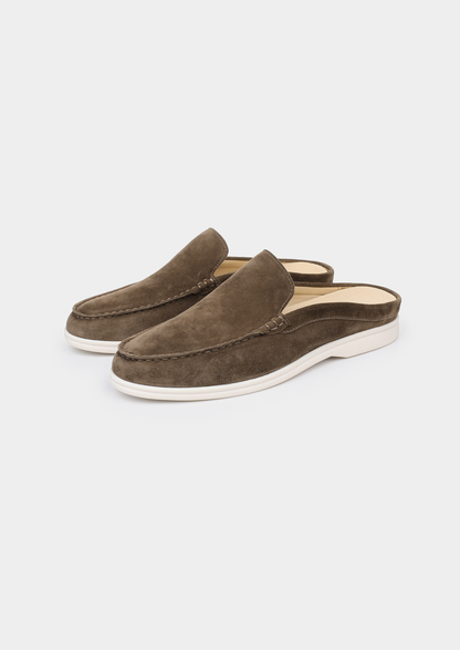 Marina Suede Slipper – Sheep Suede | Skin-Gentle | ASCENDARY®