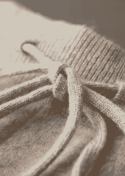 PURE EXTRA-FINE MERINO WOOL LEISURE JOGGERS