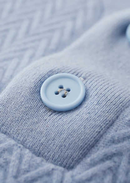 Men's 100% Cashmere Zigzag Button Sweater – Luxury Knitwear – ASCENDARY®