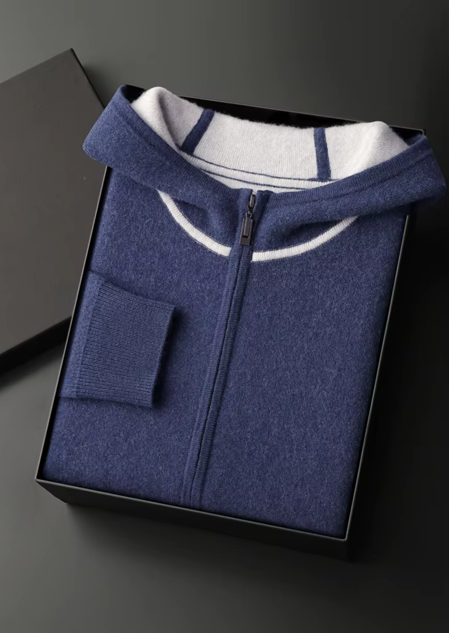 Men's 100% Cashmere Leisure Set – Beige – Hoodie & Joggers – ASCENDARY®