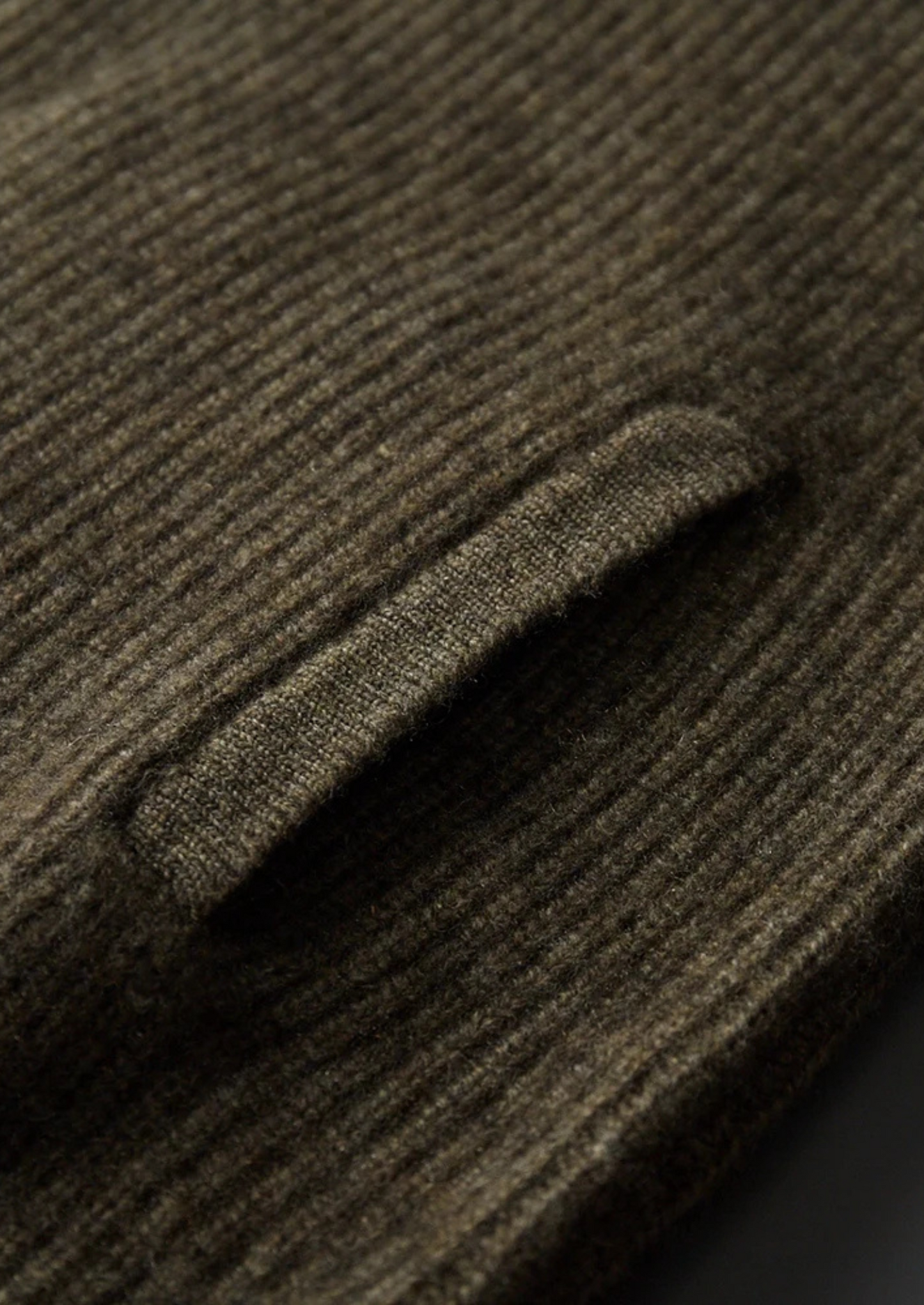 Men's 100% Cashmere Ribbed High-Collar Cardigan – Luxury Knitwear – ASCENDARY®