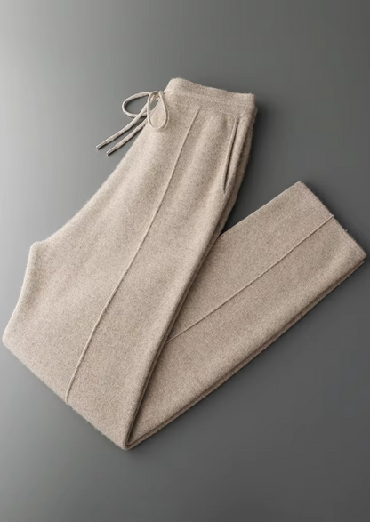 Men's 100% Cashmere Leisure Trousers – Tailored Fit – ASCENDARY®