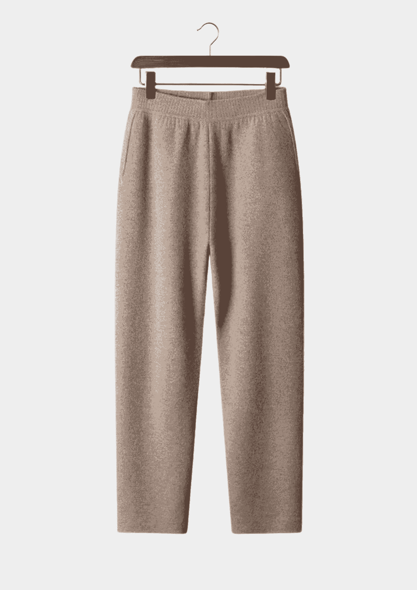 PREMIUM CASHMERE STRAIGHT TROUSERS