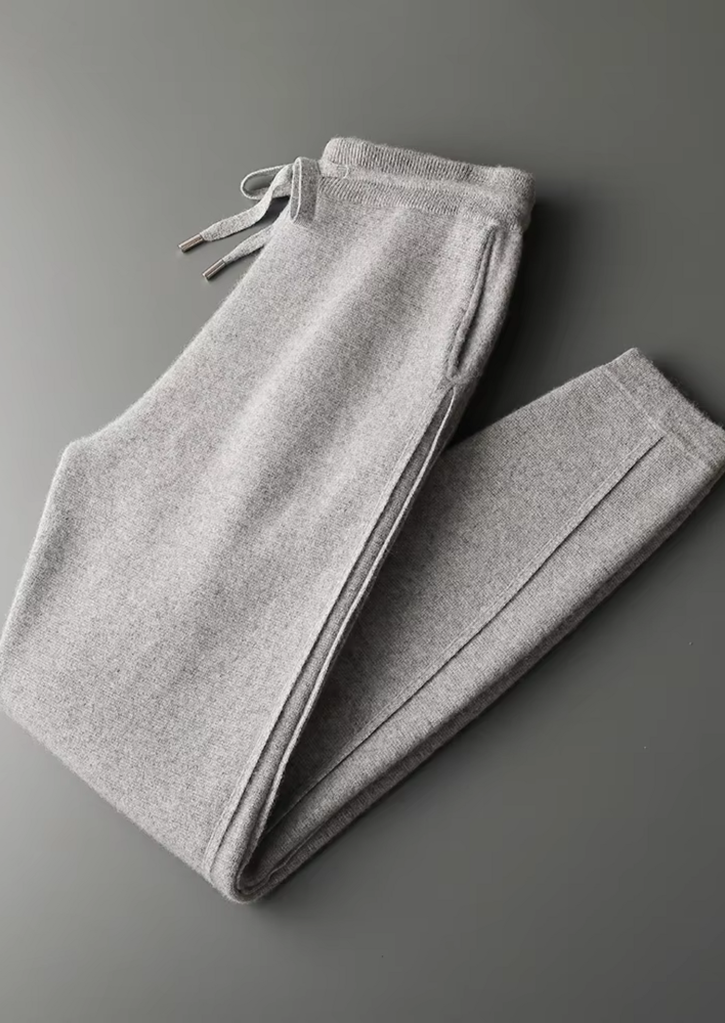 Men's 100% Cashmere Slim-Fit Trousers – Luxury Loungewear – ASCENDARY®