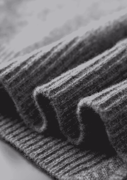 PURE EXTRA-FINE MERINO WOOL TWO TONE SET