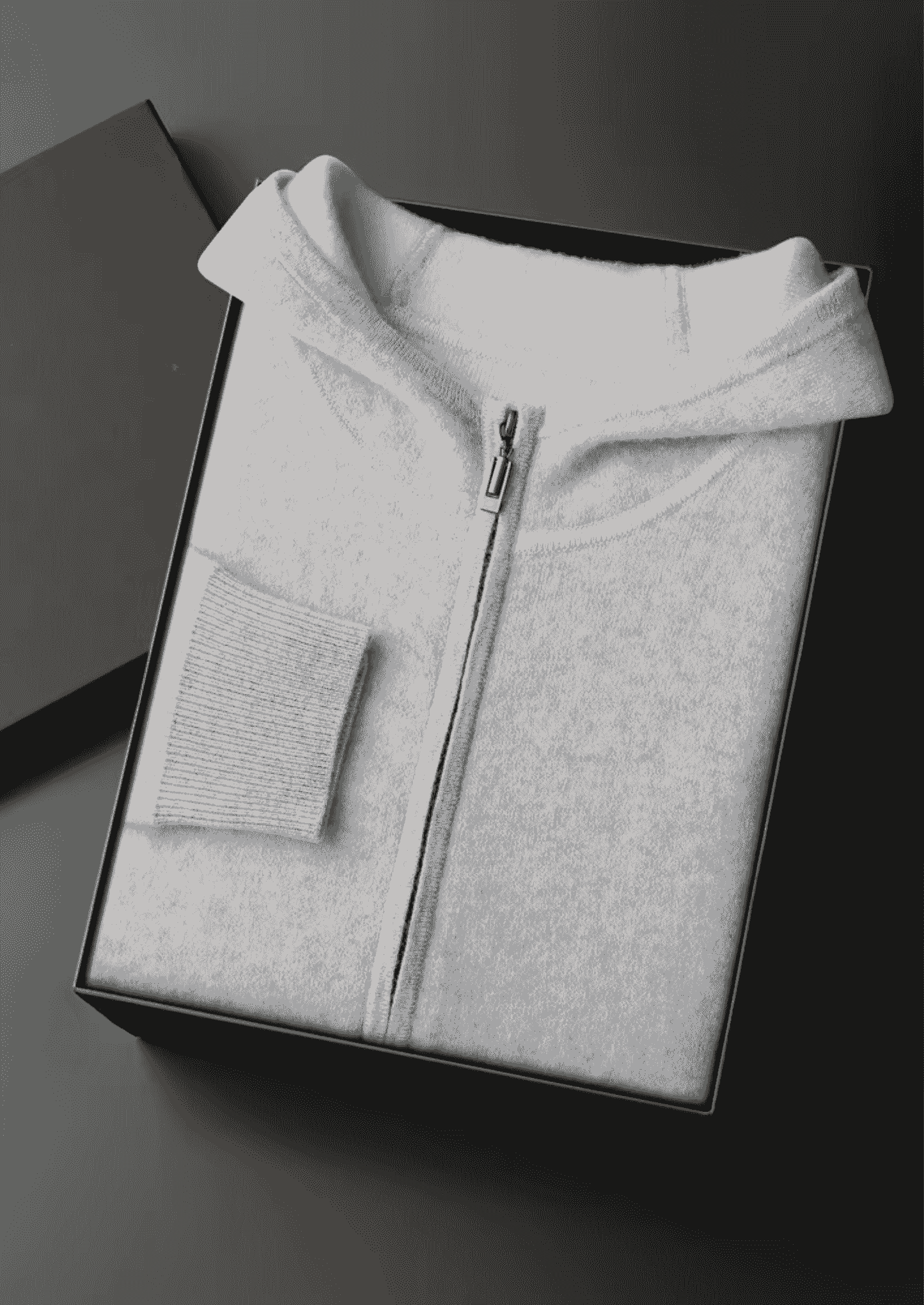 Men's 100% Cashmere Leisure Set – Beige – Hoodie & Joggers – ASCENDARY®