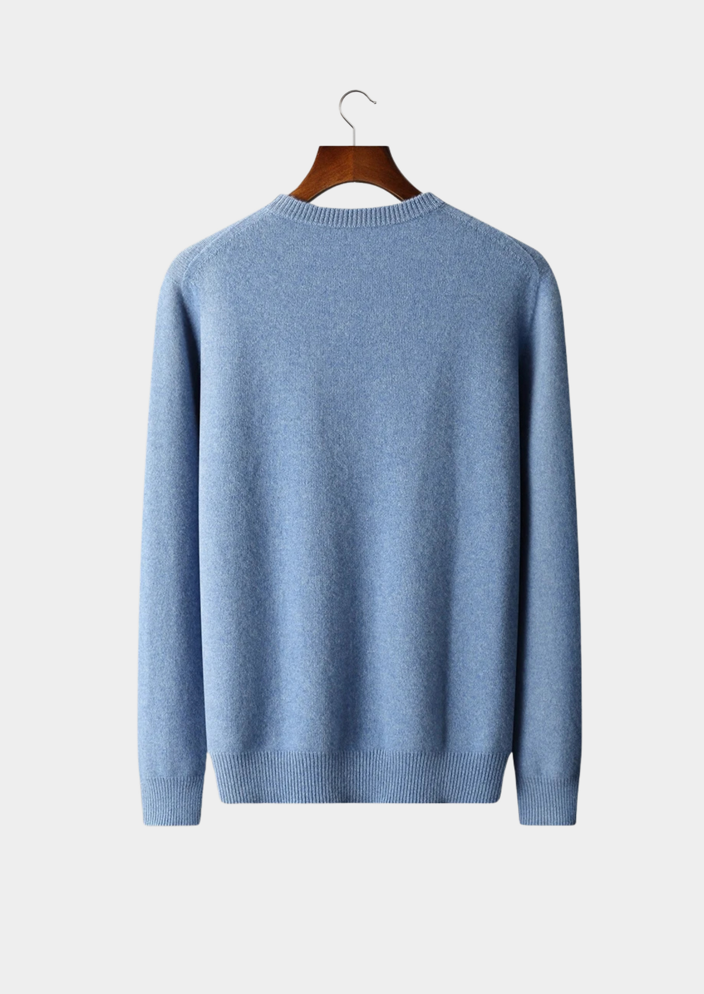 Men's Extra-Fine Merino Wool Crewneck Sweater – Classic Fit – ASCENDARY®